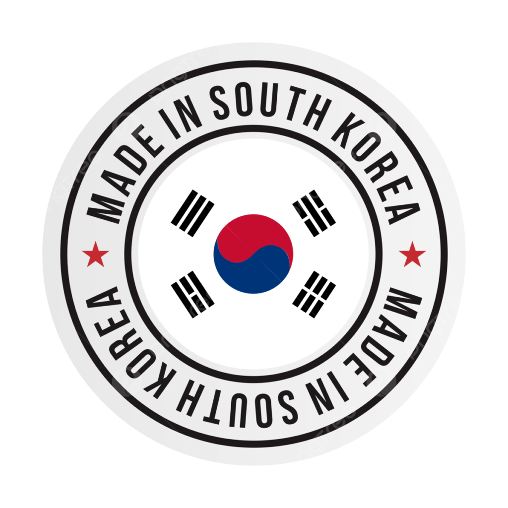 made-in-south-korea-labels-set-republic-korea-vector-image